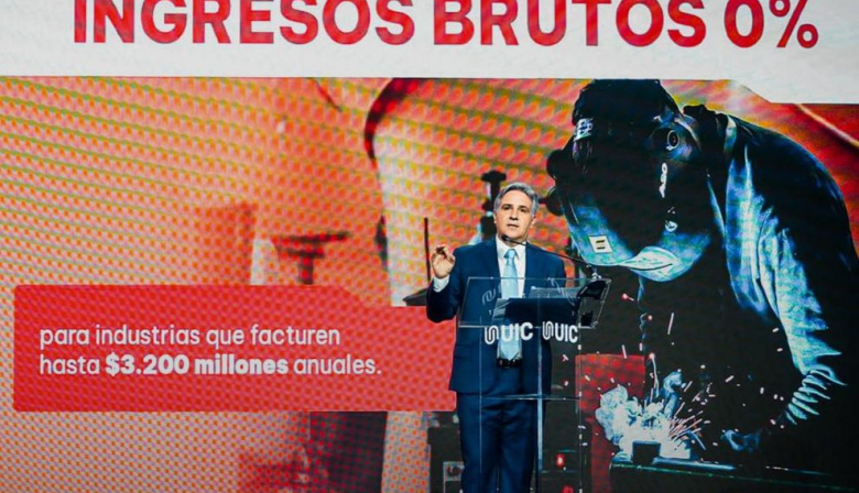 Llaryora anunció que elimina Ingresos Brutos para el 95% de las industrias de Córdoba