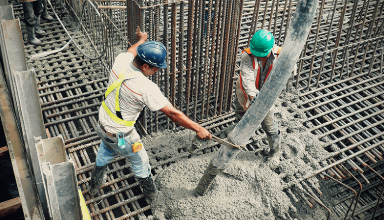 La venta de insumos para la construcción retrocedió un 12,1% mensual en mayo