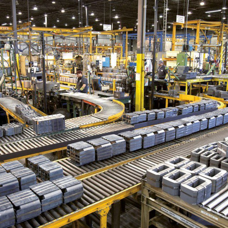 Con baja interanual, la industria utilizó el 59,4% de su capacidad instalada en agosto